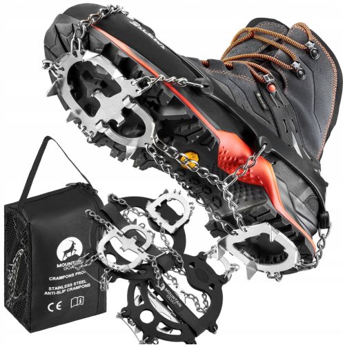  Größe der Mountain Goat Premium-Schuhgriffe. L 41-43 schwarz