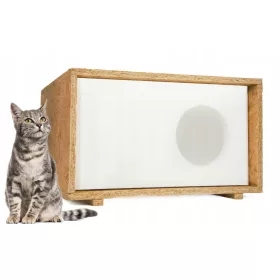  HAUSBETT BETT FÜR EINE KATZE FÜR DEN WINTER