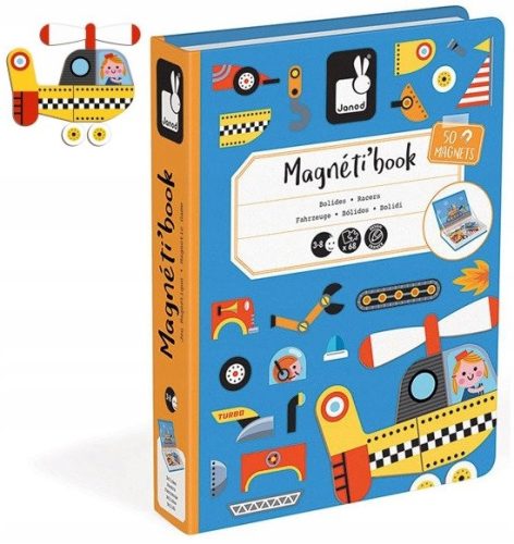  Janod Magnetibook Magnetblöcke 68 Stk.