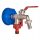 Anschlüsse, Ventile, Düsen für die Gartenbewässerung Anschlussanschluss Mauzer Bradas IBC-Tank DOPPELHAHN 1/2" + IBC 1/2"