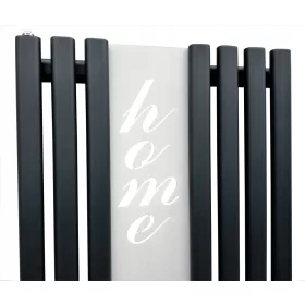 Szkarłat 831 W schwarzer dekorativer Heizkörper