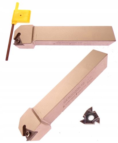 SER 2020 K16 Drechselmesser + PLATTE 16ER 1-3 60' 20x20 1 Stk.