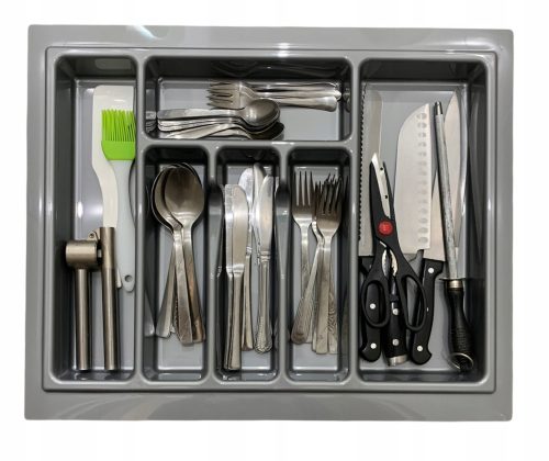 Küchenutensilien und Zubehör Besteckeinsatz für Schubladen-60-Organizer