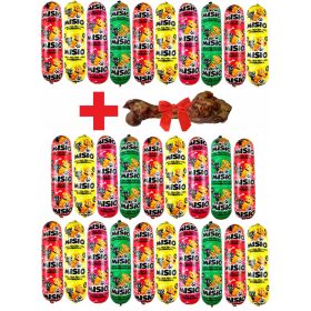  19x1KG Hundefutterriegel MISIO 83% Fleisch