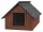  Isolierte Hundehütte, Bett, Größe M 82 x 69