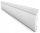 RIMBO PVC-Streifen 12,6 x 79, Länge 200 cm, weiß