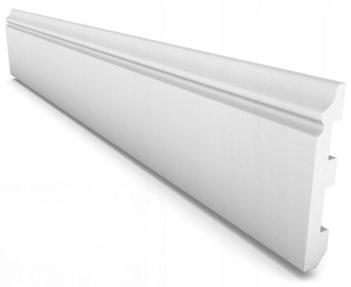 RIMBO PVC-Streifen 12,6 x 79, Länge 200 cm, weiß