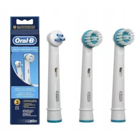  Oral-B Ortho Care Essentials Ersatzbürstenköpfe x 3