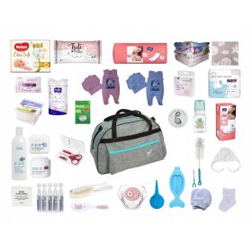    Babyausstattung für das Neugeborene und die Mutter ins Krankenhaus