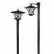  Masterled Solarlampe, schwarz, 138 cm, 1 Stk.