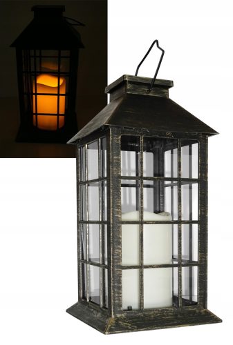  Volteno Lanter Gartenlampe 27 cm, Patina