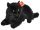  Smily Play Maskottchen Schwarze Katze liegend 85135