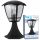  Runder Lichtmast Masterled E27 100 cm schwarz