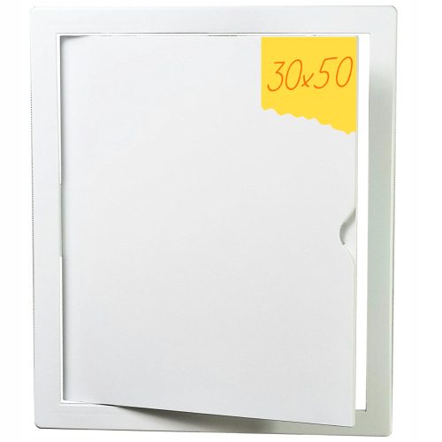 REVIEW TÜR 30x50 300x500 WEISSER KUNSTSTOFF 30 x 50 cm ABS