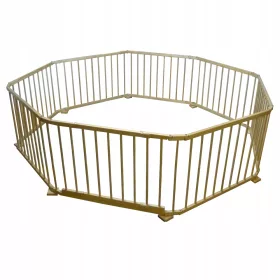  Drewnolandex Kinderlaufstall 191 x 191 x 68 cm braun