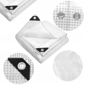   WDB PLAST® Universalplane 6m x 8m - UV-beständig, frostsicher & wasserabweisend