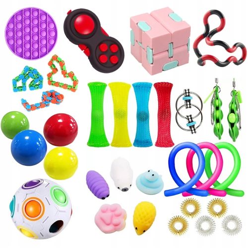  FIDGET TOYS BUBBLE ANTI-STRESS-SPIELZEUG-SET