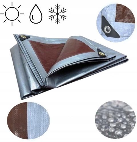 Dicke, wasserdichte und frostbeständige Planen Plane 210 g/m² 3 x 4 m
