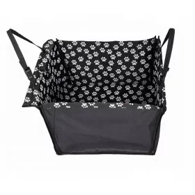  Autoteppich Stoff XXS weiß, schwarz 128 cm x 57 cm