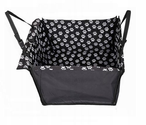  Autoteppich Stoff XXS weiß, schwarz 128 cm x 57 cm