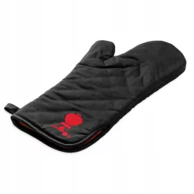  Weber 6472 Grillhandschuh aus schwarzer Baumwolle