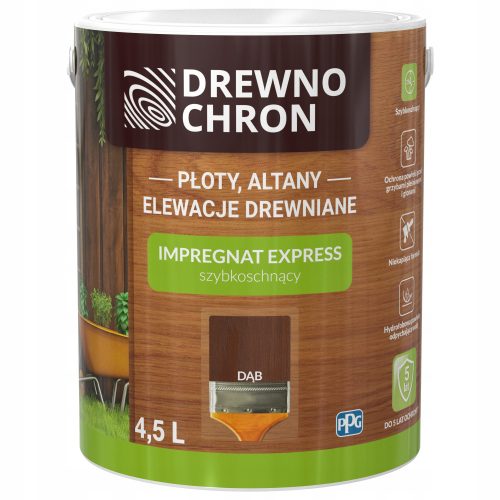HOLZSCHUTZIMPRÄGNAT EXPRESS EICHE 4,5L