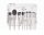  GlamRush Make-up-Pinselset mit synthetischen Borsten