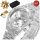  DAMEN-SILBERUHR MIT SWAROVSKI-KRISTALLEN 925 ALS GESCHENK FÜR IHRE FRAU