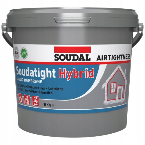 Soudal Soudatight Hybrid Flüssigmembran, grau 6 kg
