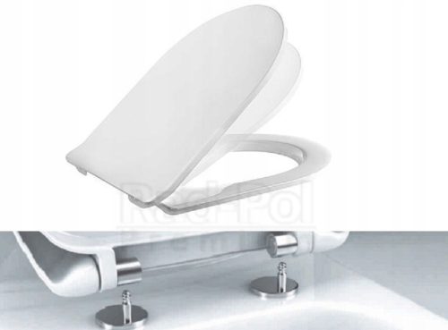  MKW Hatria Daytime-Toilettensitz, weißer Duroplast