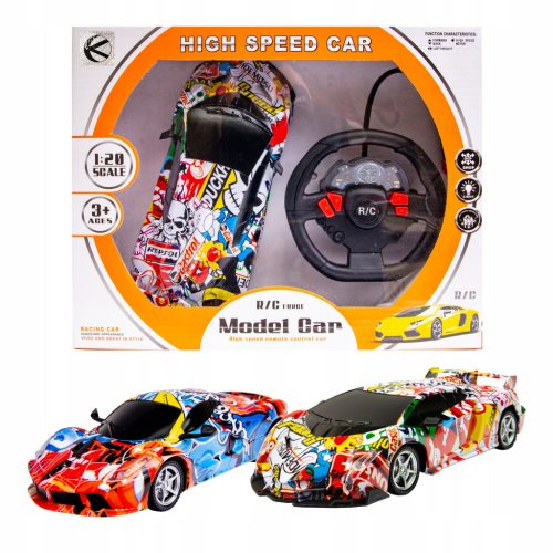  Graffiti-Ferngesteuertes Auto, R/C-Licht