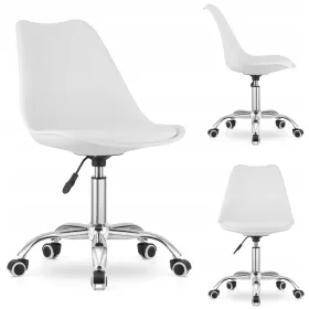  Muf-Art Fema weißer Schreibtischstuhl