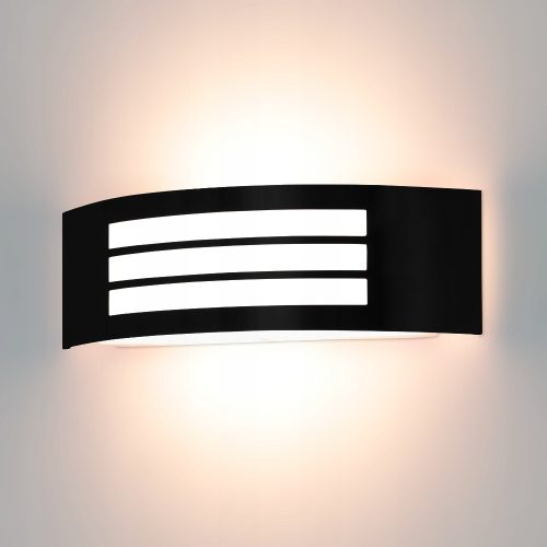  Kwazar Luminaire Gartenwandleuchte schwarz E27 15 W