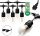 Gartenlichtergirlande LED-ONE Girlande 2000 cm Netzwerk