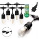 Gartenlichtergirlande LED-ONE Girlande 2000 cm Netzwerk