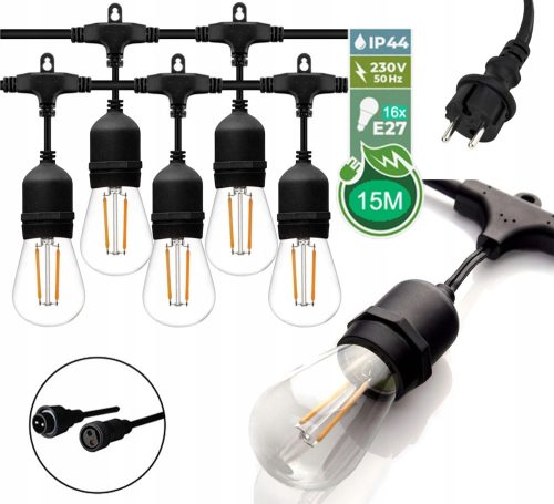  LED-ONE Girlande 1500 cm Netzwerk