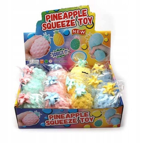  Ananas-Squishy-Bälle, Anti-Stress-Spielzeug