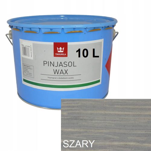 Imprägnierung Holzfarbe TIKKURILA 10l Grau