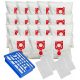  18x TASCHEN FÜR ZELMER Jupiter ZVC425HT ZVC427HT 2100w ZVCA300B + HEPA-FILTER
