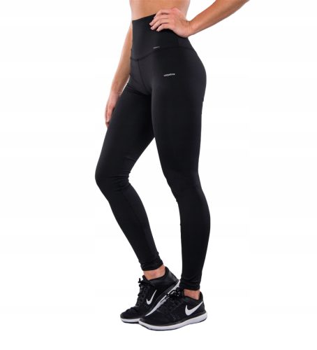  Schwarze XL-Leggings von Carpatree mit hoher Taille