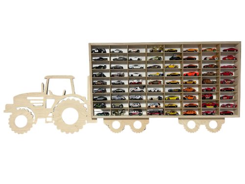 Großes TRAKTOR-Regal für 72 Hot Wheels-Federn
