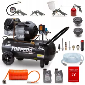 Ölkompressor Torpeda K50L3.0KW-23% 50 l 10 bar