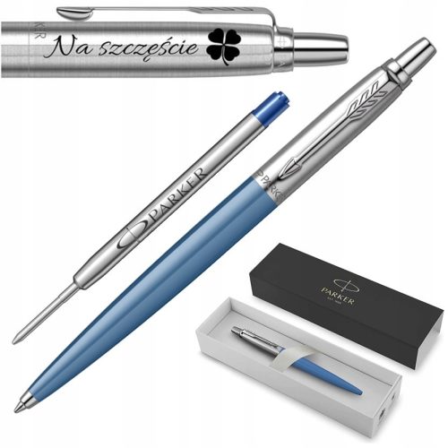  Traditioneller blauer Jotter-Kugelschreiber