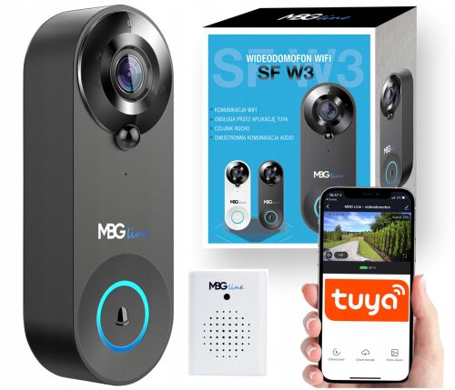 MBGLine SF W3 Gegensprechanlage, schwarz