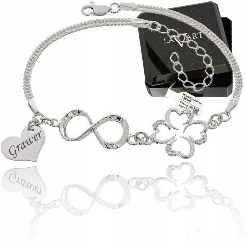  Lavart BC532 Armband, Silber pr. 925 21 cm