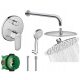 Hansgrohe VERNIS BLEND Einhebel-Wand-Badewannenarmatur, Chrom