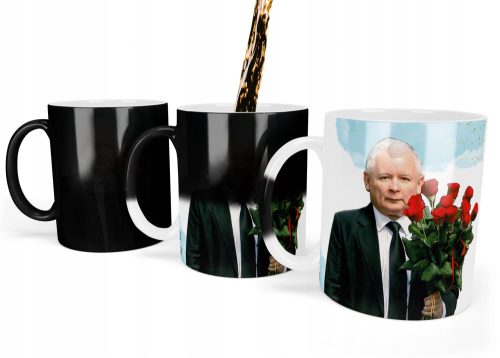 Coole, lustige Gadgets MAGISCHER BECHER KACZYŃSKI MORAWIECKI DUDA PIS SASIN