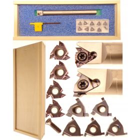   Drehfräser SNR 0016 + PLATTEN FÜR GEWINDE UND KANÄLE FI 16 1 Stk.