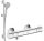 Hansgrohe Vernis Blend Aufputz-Duschset + Grohe Grohtherm 800 Chrom-Duscharmatur