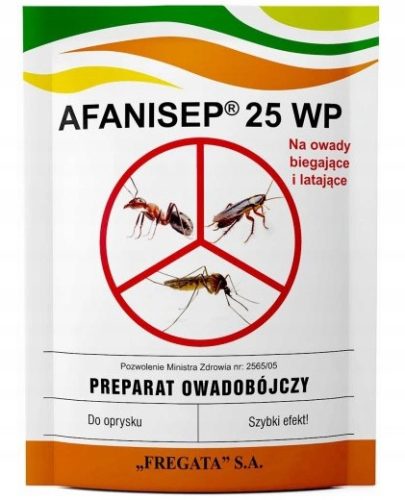  AFANISEPT besprüht Zecken, Mücken und Fliegen mit Permethrin